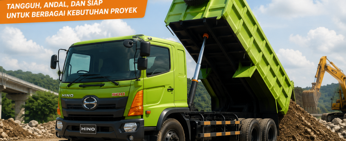 Dump Truk Hino: Harga, Spesifikasi & Pilihan Baru dan Bekas