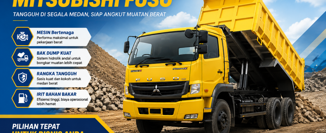 Dump Truk Mitsubishi Fuso: Harga, Spesifikasi & Pilihan Model