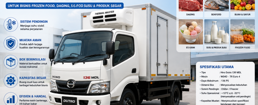 Harga Karoseri Box Pendingin: Jenis, Ukuran & Biaya