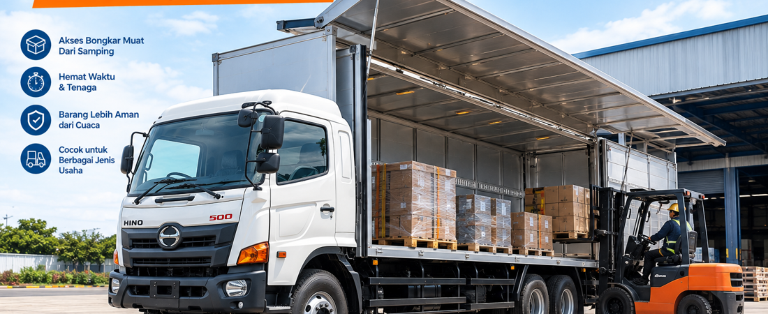 Harga Karoseri Wingbox Terbaru, Ukuran, Jenis & Biaya
