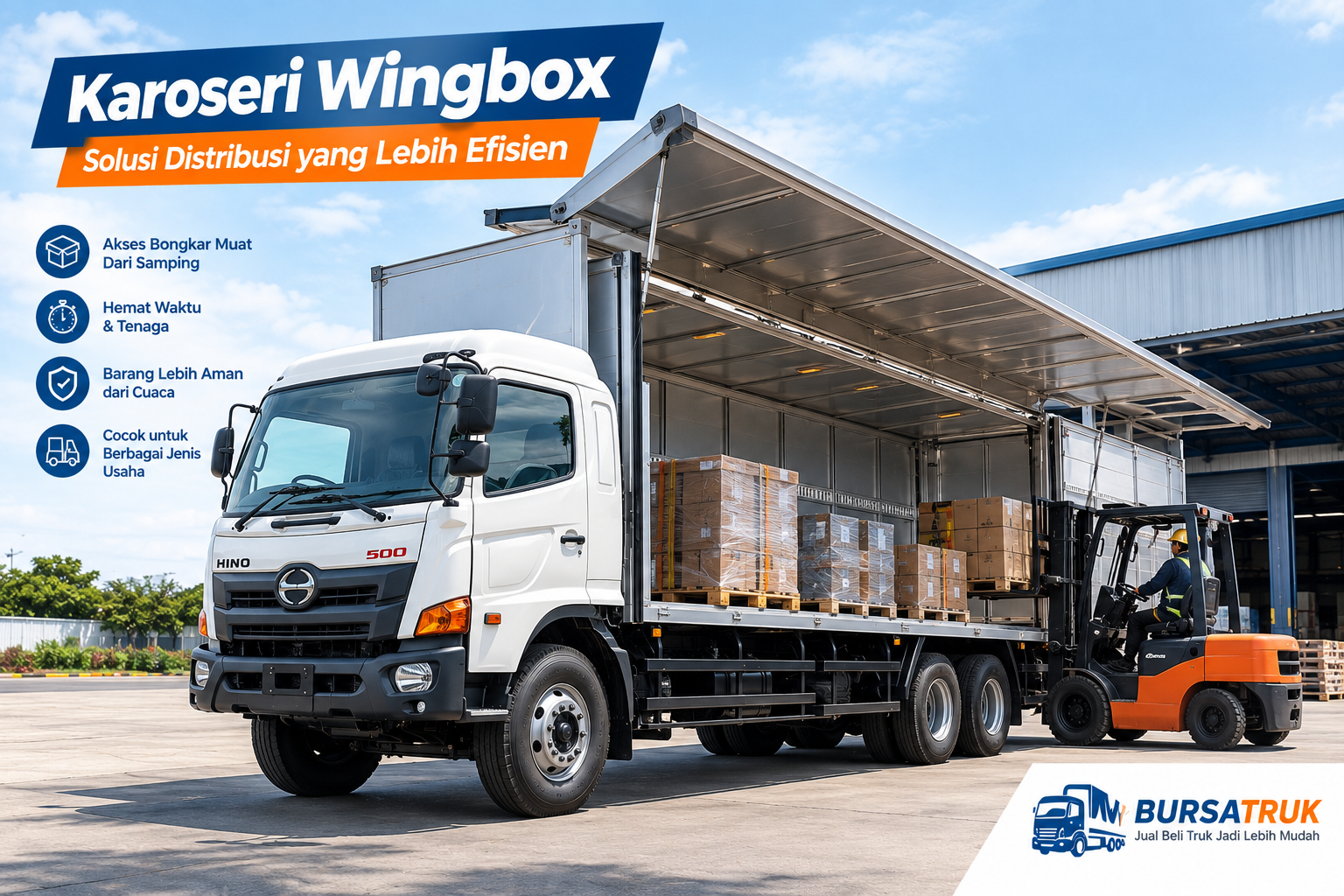 Harga Karoseri Wingbox Terbaru, Ukuran, Jenis & Biaya
