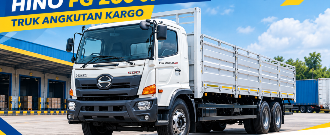 Hino 500 FG 260 JK ABS: Spesifikasi, Kapasitas Muatan, Harga, Konsumsi BBM & Kredit